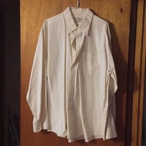 Marks and Spencer cream dress shirt